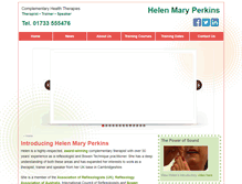 Tablet Screenshot of helenperkins.com